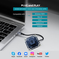 Module de caméra USB à mise au point automatique 8 mégapixels Full HD 8MP Coms Sensor Imx179 30fps UVC Driverless pour windows Android Liunx mac