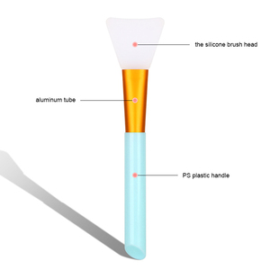 Brosse d'applicateur de <span class=keywords><strong>masque</strong></span> facial de <span class=keywords><strong>silicone</strong></span> de beauté de femmes de haute qualité avec la brosse de tache de poignée <span class=keywords><strong>en</strong></span> plastique <span class=keywords><strong>pour</strong></span> des soins de peau de station thermale - Product Image 6