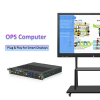 Computadora OPS 6 USB Intel Core I3 I5 I7 I9 Sin Ventilador, Doble Disco, para Pantalla Táctil Interactiva, Venta al por Mayor