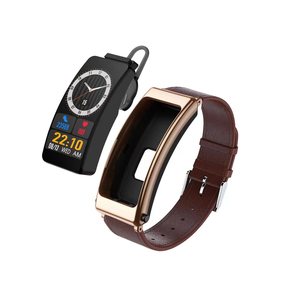 Bracelet intelligent K13 avec écouteurs, moniteur de fréquence cardiaque, appel BT, réveil, musique, bande intelligente, écouteurs 2 en <span class=keywords><strong>1</strong></span> - Product Image 4