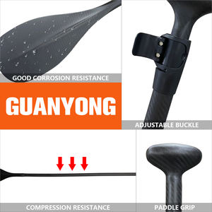 Paleta ajustable de fibra de carbono para deportes acuáticos, equipo de surf con logotipo personalizable, tabla de Kayak Dragon Boat <span class=keywords><strong>SUP</strong></span> - Product Image 3