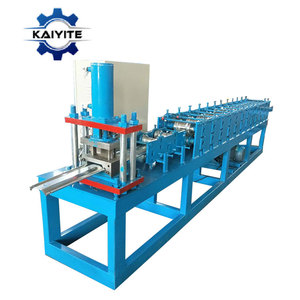 New Loại Kim Loại Con Lăn Màn Trập Cửa Hướng Dẫn Đường Ray Cuộn Hình Thành Máy - Product Image 1