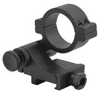 Support de tube optique Bowei Quick Flip To Side 30 mm, support de hauteur centrale 36 mm pour viseur point rouge avec base multi-creuses 20 mm