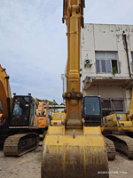 Excavatrice sur chenilles hydraulique Komatsu PC210 de 20 tonnes, modèle 2023, à prix réduit, avec pompe, boîte de vitesses et moteur pour vidéo