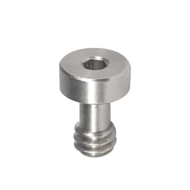 FEICHAO Stainless Steel Quick Release 1/4" Hex Socket Bolt Adapter Screw for DSLR/Action Camera Mounting Photography Accessories