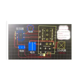 12V 24V 36V 48V 60V 600/1000/1500/1800/2000W carte finie carte onduleur de fréquence de puissance à onde sinusoïdale pure