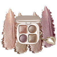 Palette de fards à paupières mats nacrés imperméables, plus de huit couleurs, fabrication OEM, personnalisation de palettes de maquillage