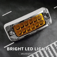 Feux latéraux LED haute luminosité 12V-24V pour camion, état neuf, éclairage de remorque à défilement pour marchandises