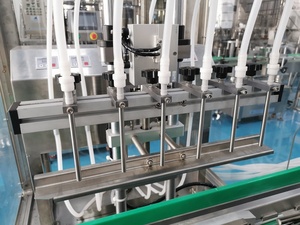 Tự động 6 đầu bơm từ chất lỏng nước trái cây sữa nước giải khát bia điền Máy đóng chai chai Filler Dispenser 220V PLC - Product Image 2