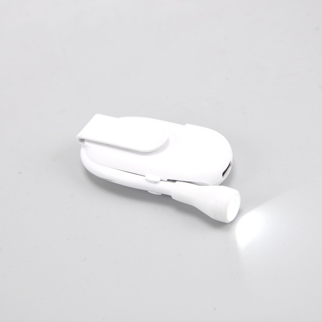 Mini Rechargeable Reading Light Clip for Books/ Collars, Ideal for Night Shifts Portable Lightweight Emergency Pocket Flashlight