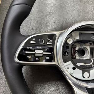 Expédition rapide Volant en cuir de haute qualité pour <span class=keywords><strong>Mercedes</strong></span> Benz Classe G ML G350 G500 2010-2016 AMG - Product Image 2