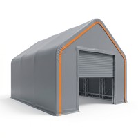Abri de stockage en tissu pour équipement de tennis, conteneur, hangar, structure, entrepôt, tente, certifié, PVC, sans acier galvanisé