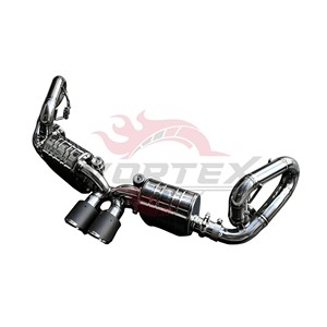 ระบบไอเสียระบบไอเสีย304SS น้ำวนแบบปรับแต่งได้หนา1.5มม. สำหรับ PORSCHE 911 Carrera 991 4.0 GT3 - Product Image 5