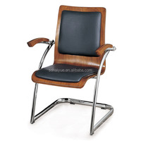 Chaise en bois pour salle de réunion en contreplaqué moderne HY3309