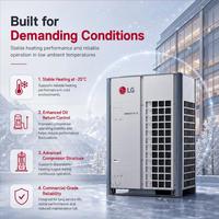   Système de climatisation VRF 62,5 kW, écologique, performant, pour le refroidissement et le chauffage central des aéroports