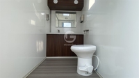 Etodevice Remorque Sanitaire Mobile, Toilettes Mobiles, Salle de Douche, Salle de Bain Modulaire pour le Camping