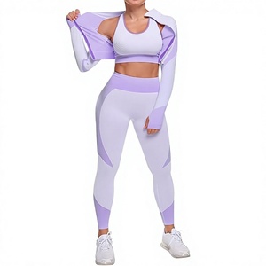 Ensemble de vêtements de sport essentiels 2026 pour femmes : soutien-gorge de sport, legging, ensembles de fitness, ensembles de yoga pour femmes - Product Image 1