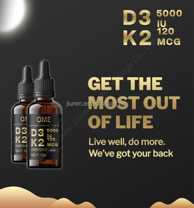 Huesos saludables Suplementos Vitamina orgánica D3 K2 Suplemento Max Strength Gotas líquidas - Product Image 3