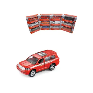 TMC Toyotaed Series 1/36 Scale Model Red Color Licensed Metal Pull Back Car Toy For Girls