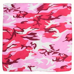 Bandana Camouflage 100% Coton, Faible MOQ, Couleurs Camo, Cache-Visage Carré - Product Image 6