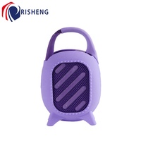 Étui de protection souple en silicone pour enceinte portable d'extérieur Clip 5, sac de rangement et de transport