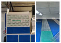 Four approuvé de revêtement de poudre de cabine de cuisson de peinture de jet de voiture de la CE avec des caractéristiques élevées de visibilité
