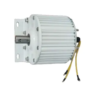 High Efficiency 100% Wind/hydro/Solar Generator alternatice energy generator Axial Permanent Magnet 1KW Generator