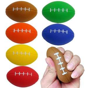 Pelota Antiestrés con Logotipo Personalizado - Juguetes para Apretar con Forma de Fútbol Americano y Rugby, Regalos Promocionales para Eventos Corporativos - Product Image 1