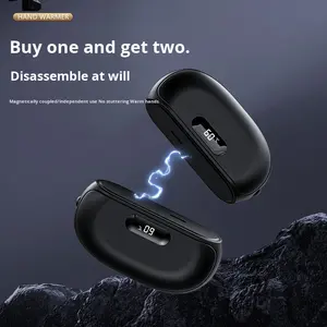 Producto DE SEGURIDAD Linterna magnética Calentador de manos con pantalla digital Estuche de carga de invierno Calentador a prueba de explosiones - Product Image 5