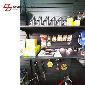 Tùy chỉnh thiết kế hình chữ H di động <span class=keywords><strong>slatwall</strong></span> bán lẻ Hiển thị lịch thi đấu với sơn tĩnh điện - Product Image 4