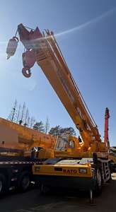 Grue mobile sur chenilles d'occasion KATO TADANO GROVE KR50H 25/50/70/80/100 tonnes, équipement lourd de terrassement d'occasion avec moteur - Product Image 4