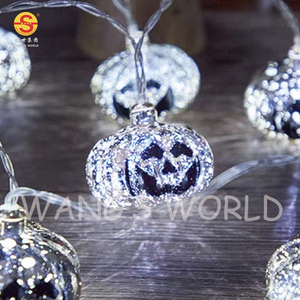 Guirnalda de luces LED decorativas de Halloween, luces de calabaza galvanizadas coloridas, plástico para decoración de <span class=keywords><strong>casa</strong></span> embrujada, habitación - Product Image 4
