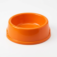 Bol pour animaux de compagnie Harry YaYa en plastique épais et durable, imperméable, arrondi, multicolore (tailles S/M/L), motif uni, couleur bonbon vif pour chien