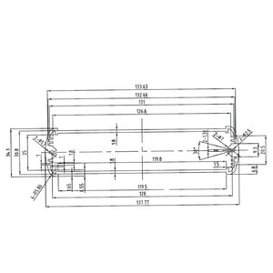 Âm Thanh Điện Hộp Nhà Sản Xuất Tùy Chỉnh Nhôm Vỏ Hợp Kim Nhà Phân Phối Hộp Rỗng Điện Tử Bao Vây - Product Image 3