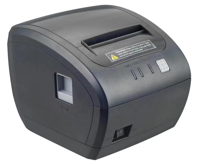 Thermal Receipt Printer USB+LAN+COM Port 80MM Paper Width With Auto Cutter POS Printer