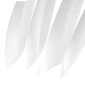 Jexa Lot de 4 Lames de Couteau de Cuisine Japonais Industrielles OEM DIY, Acier Inoxydable Traité Thermiquement 2,2 mm, Gyuto Santoku - Product Image 5
