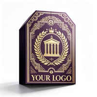 Boîte cadeau de luxe personnalisée avec logo, en carton rigide, aimantée, pour produits de soin de la peau, parfums et bougies