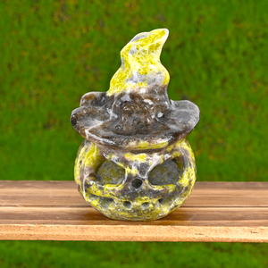 Figura de Calabaza Tallada a Mano en Cristal Natural, Estatua de Calabaza de Piedra Preciosa Curativa para Decoración de Halloween - Product Image 6