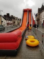 Toboggan aquatique gonflable extra-long en PVC pour l'extérieur, pour la maison, l'école, les enfants et les adultes, château gonflable