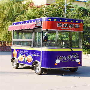Equipo completo <span class=keywords><strong>coche</strong></span> alimentos cocina de restaurante de maíz dulce de leche Barra de jugo helado <span class=keywords><strong>comprar</strong></span> camión de comida - Product Image 5
