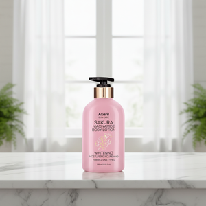 Akaril 500ml Lotion corporelle personnalisée à la fleur de cerisier Sakura, parfum longue durée, hydratante, blanchissante, soin de la peau pour tous types de peau - Product Image 6
