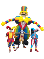 Fantasy Fest Street Parade Costume Marche Gonflable Blow Up Clown Marionnette