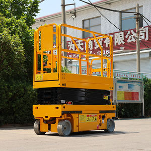 Venta al por mayor directa 8m 10m 12m 14m eléctrico portátil automotriz móvil <span class=keywords><strong>mini</strong></span> vehículo hidráulico plataforma elevadora de tijera - Product Image 4