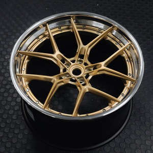 2 pezzi colorato oro e nero ruote per autovetture <span class=keywords><strong>Mag</strong></span> 6x139.7 5X108 Sport di lusso auto cerchi 18 pollici per Suv Off Road - Product Image 6