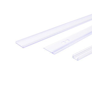 Tùy Chỉnh Nhựa Đùn Bán Lẻ Siêu Thị Kệ Nhãn Chủ PVC Giá Tag Dải Dữ Liệu Với Dịch Vụ Cắt Tùy Chỉnh Màu Sắc - Product Image 1