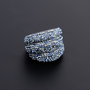 Women's Shiny Stainless Steel Engagement Wedding <b>Ring</b> Paved CZ Zircon Fashion Jewelry Finger <b>Ring</b> - Product Image 1