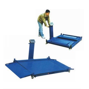 Neue 1-3 Tonnen elektronische Plattform waage Industrielle bewegliche <span class=keywords><strong>U</strong></span>-förmige Boden waage Slope Strip-Typ Stahl Nicht standard mäßig kalibriert - Product Image 2