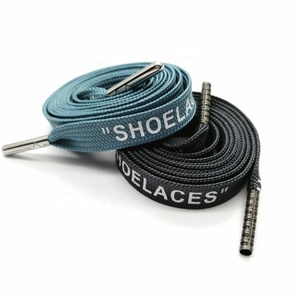 Lacci delle scarpe stampati personalizzati in poliestere da 1cm - Product Image 5