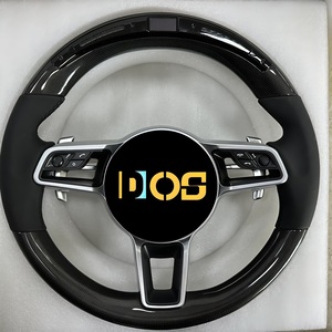 Volante Plano de Fibra de Carbono a <span class=keywords><strong>Precio</strong></span> de Fábrica para <span class=keywords><strong>Porsche</strong></span> Macan Panamera <span class=keywords><strong>Cayenne</strong></span> 911 718 991, Volante Personalizado - Product Image 5