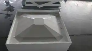 GRP seksiyonel Panel fiberglas takviyeli plastik tankı (FRP tankı olarak bilinir)